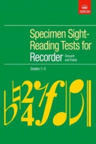 Книга Specimen Sight-Reading Tests for Recorder, Grades 1-5 ABRSM