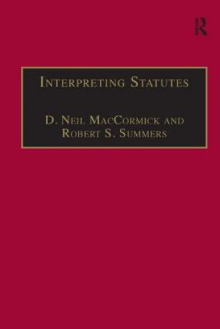 Carte Interpreting Statutes Professor D. Neil MacCormick
