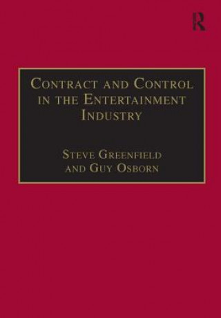 Libro Contract and Control in the Entertainment Industry Steve Greenfield