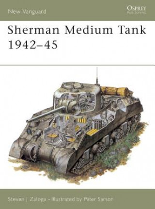 Könyv Sherman Medium Tank 1942-45 Steven J. Zaloga