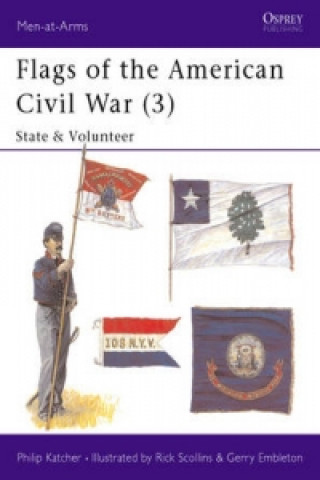 Carte Flags of the American Civil War (3) Philip Katcher