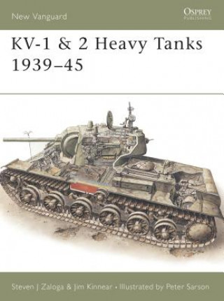 Carte KV-1 & 2 Heavy Tanks 1939-45 Steven J. Zaloga