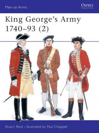 Könyv King George's Army 1740-93 (2) Stuart Reid