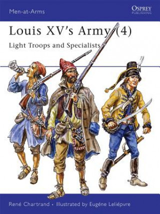 Book Louis XV's Army (4) Rene Chartrand