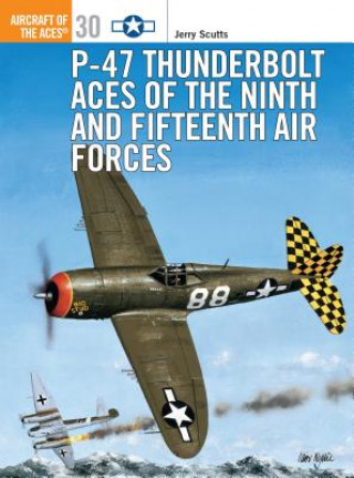 Kniha P-47 Thunderbolt Aces of the Ninth and Fifteenth Air Forces Jerry Scutts