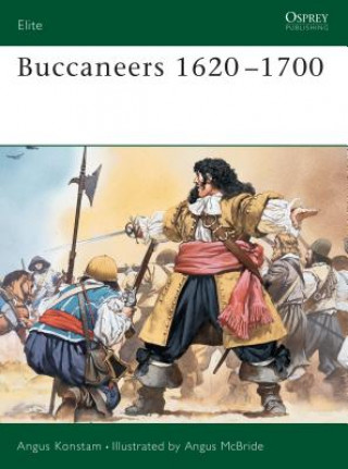 Könyv Buccaneers 1620-1700 Angus Konstam