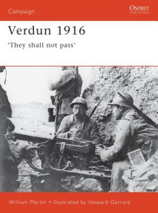 Carte Verdun 1916 William Martin