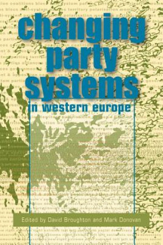 Książka Changing Party Systems in Western Europe Mark Donovan