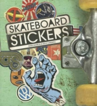 Knjiga Skateboard Stickers Mark Munson