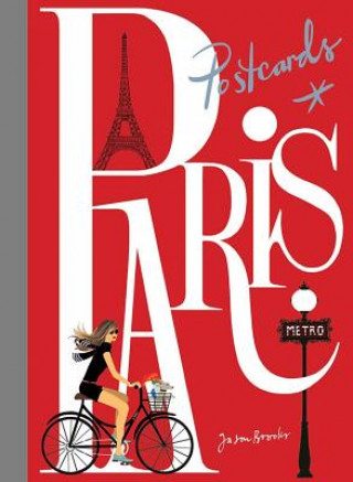Kniha Paris Postcards Jason Brooks