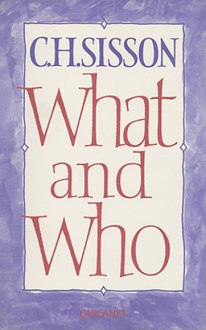 Buch What and Who C. H. Sisson