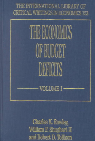 Kniha Economics of Budget Deficits 