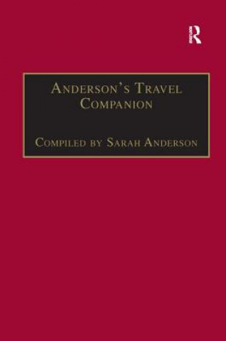 Kniha Anderson's Travel Companion Sarah Anderson
