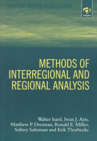 Carte Methods of Interregional and Regional Analysis Erik Thorbecke