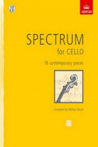 Kniha Spectrum for Cello with CD William Bruce