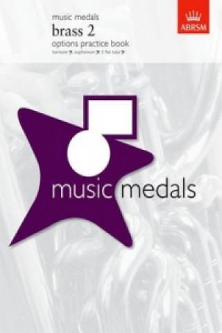 Tiskovina Music Medals Brass 2 Options Practice Book 
