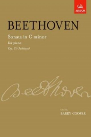 Tlačovina Sonata in C minor, Op. 13 (Pathetique) 