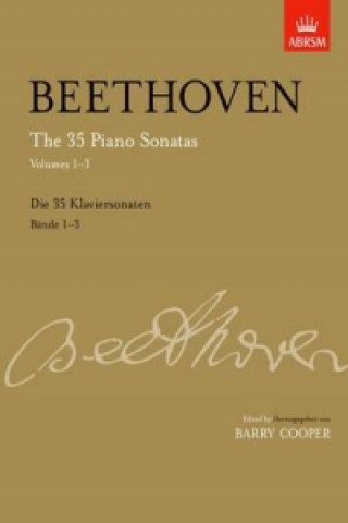 Kniha 35 Piano Sonatas, Volumes 1-3 