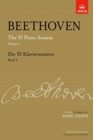 Printed items Die 35 Klaviersonaten, Band 3 Ludwig van Beethoven