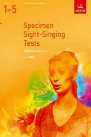 Tiskovina Specimen Sight-Singing Tests, Grades 1-5 ABRSM
