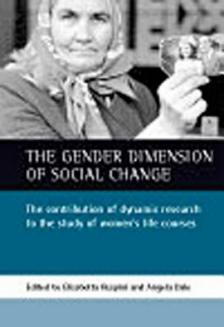 Kniha gender dimension of social change 