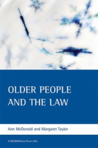 Könyv Older people and the law Ann McDonald