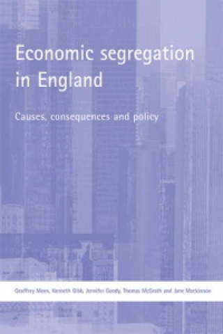 Könyv Economic segregation in England Geoffrey Meen