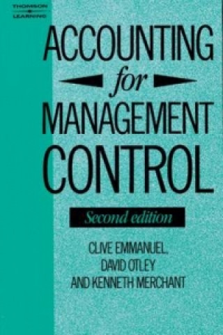 Книга Accounting for Management Control Clive Emmanuel