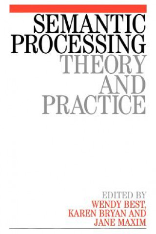 Kniha Semantic Processing - Theory and Practice Wendy Best