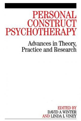 Książka Personal Construct Psychotherapy - Advances in Theory, Practice and Research Winter