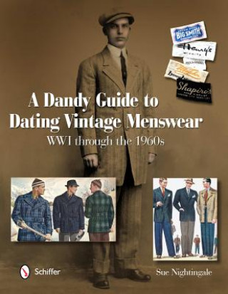 Książka Dandy Guide to Dating Vintage Menswear Sue Nightingale