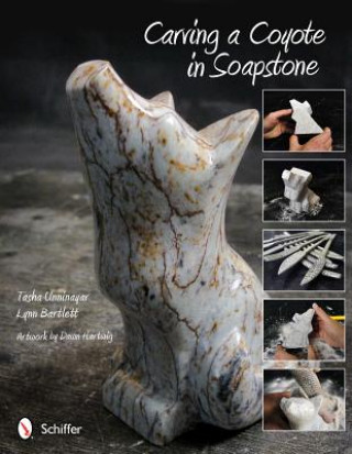 Carte Carving a Coyote in Soapstone Tasha Unninayar