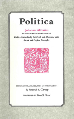 Книга Politica Johannes Althusius