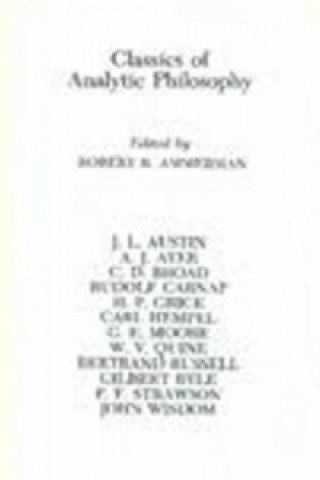 Carte Classics of Analytic Philosophy R.R. Ammerman