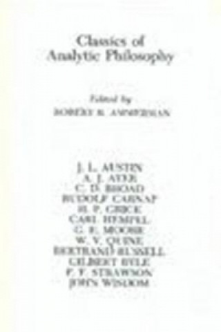 Buch Classics of Analytic Philosophy R.R. Ammerman