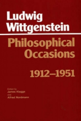 Carte Philosophical Occasions: 1912-1951 Ludwig Wittgenstein