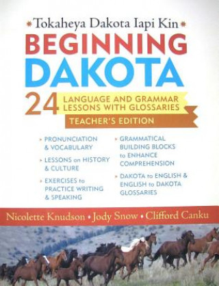 Carte Beginning Dakota / Tokaheya Dakota Iapi Kin Nicolette Knudson