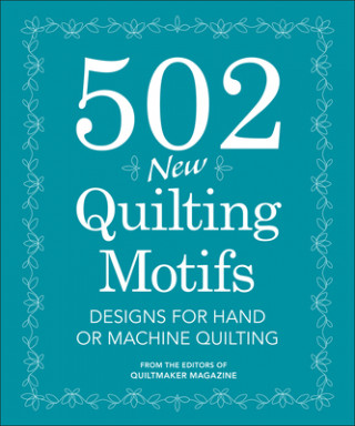 Kniha 502 New Quilting Motifs June Dudley