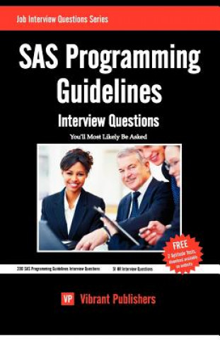 Knjiga SAS Programming Guidelines Vibrant Publishers