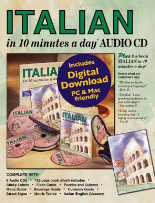 Carte ITALIAN in 10 minutes a day (R) Audio CD Kristine K Kershul