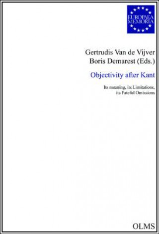 Buch Objectivity after Kant Gertrudis Vijver