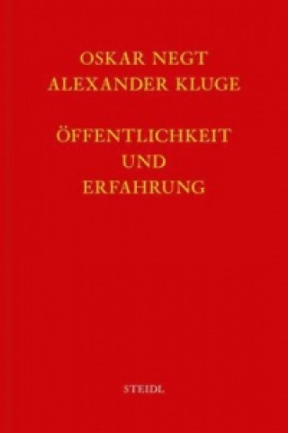 Knjiga Öffentlichkeit und Erfahrung Oskar Negt