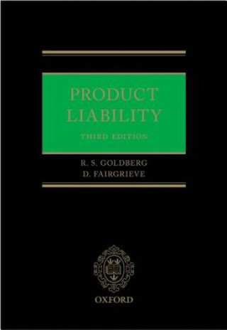 Kniha Product Liability Duncan Fairgrieve