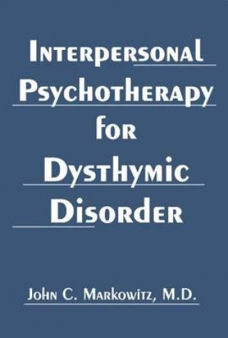 Βιβλίο Interpersonal Psychotherapy for Dysthymic Disorder Markowitz