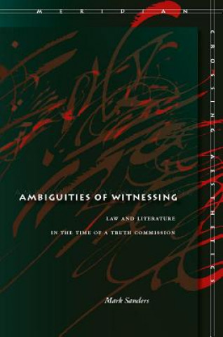 Carte Ambiguities of Witnessing Mark Sanders