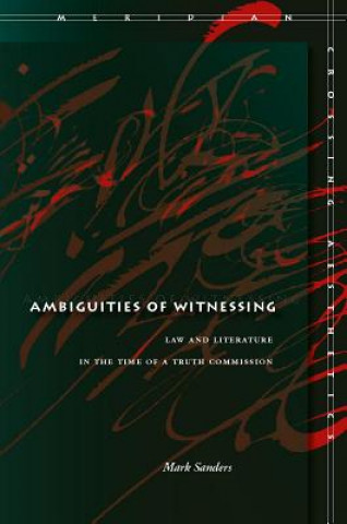 Книга Ambiguities of Witnessing Mark Sanders