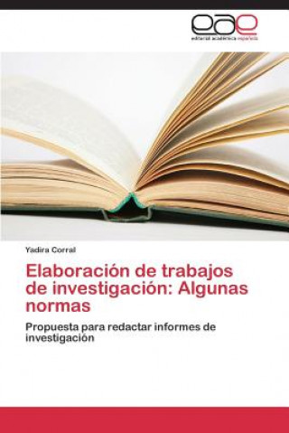 Knjiga Elaboracion de trabajos de investigacion Yadira Corral