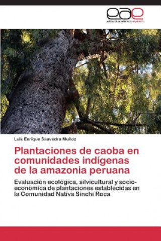 Carte Plantaciones de caoba en comunidades indigenas de la amazonia peruana Saavedra Munoz Luis Enrique