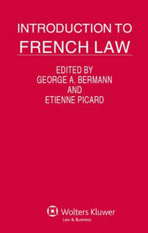 Carte Introduction to French Law E. Picard