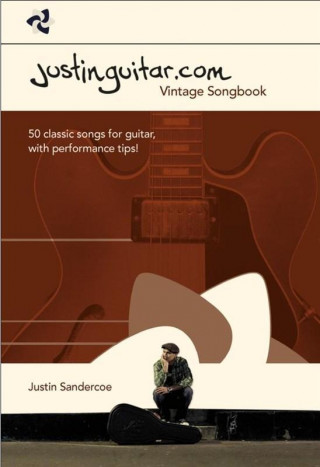 Kniha Justinguitar.com Vintage Songbook Music Sales